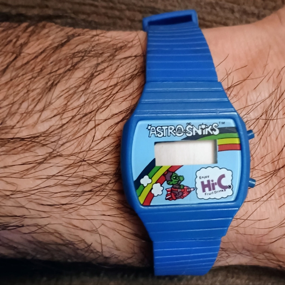 Vintage Astrosniks Hi-C Promotional Watch